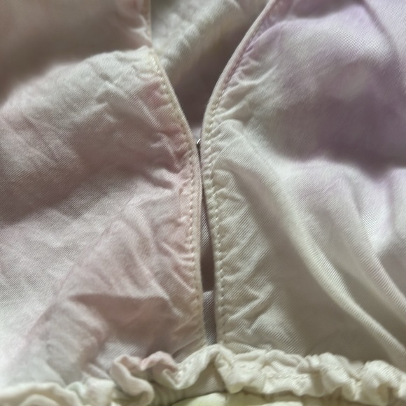 SAYLOR Tie-Dye Tasseled Romper (Size XS) Coverup beach Anthropologie - Picture 6 of 7